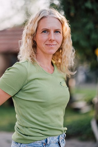 Mitarbeiterin Steffi.