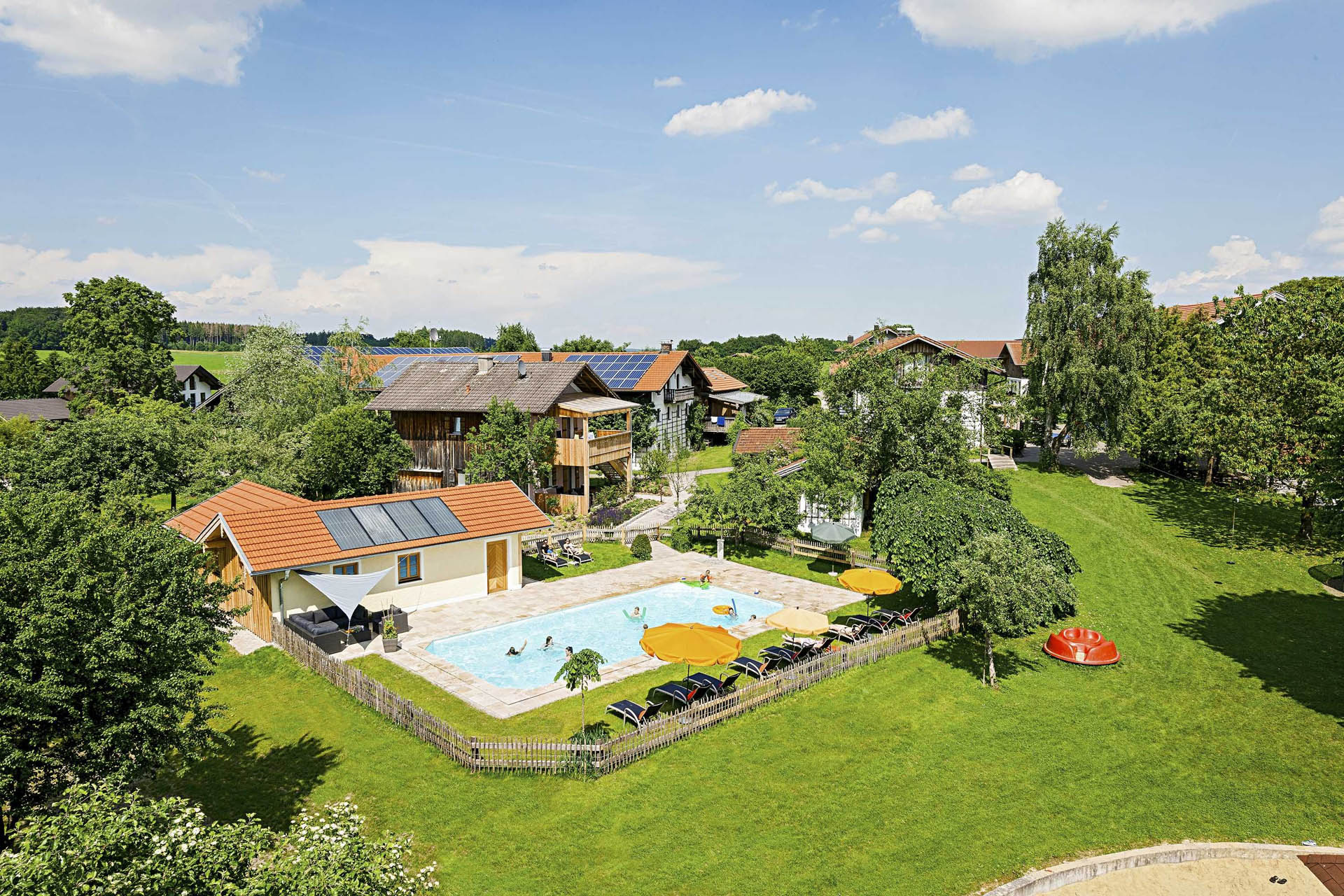 Camping auf dem Bauernhof, Übersicht, Huberhof Ollerding