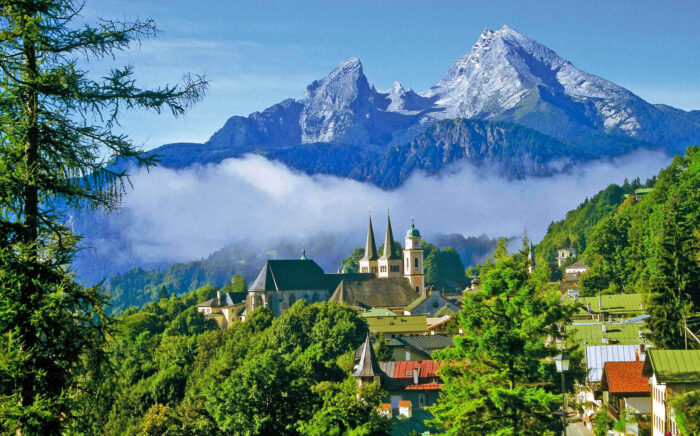 Berchtesgaden mit Watzmann