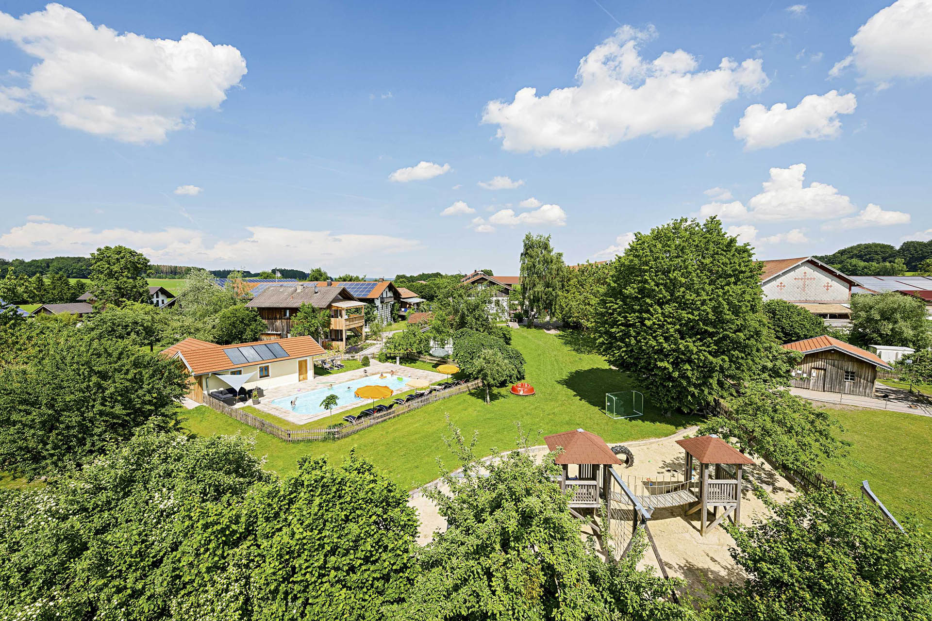 Camping auf dem Bauernhof, Übersicht, Huberhof Ollerding