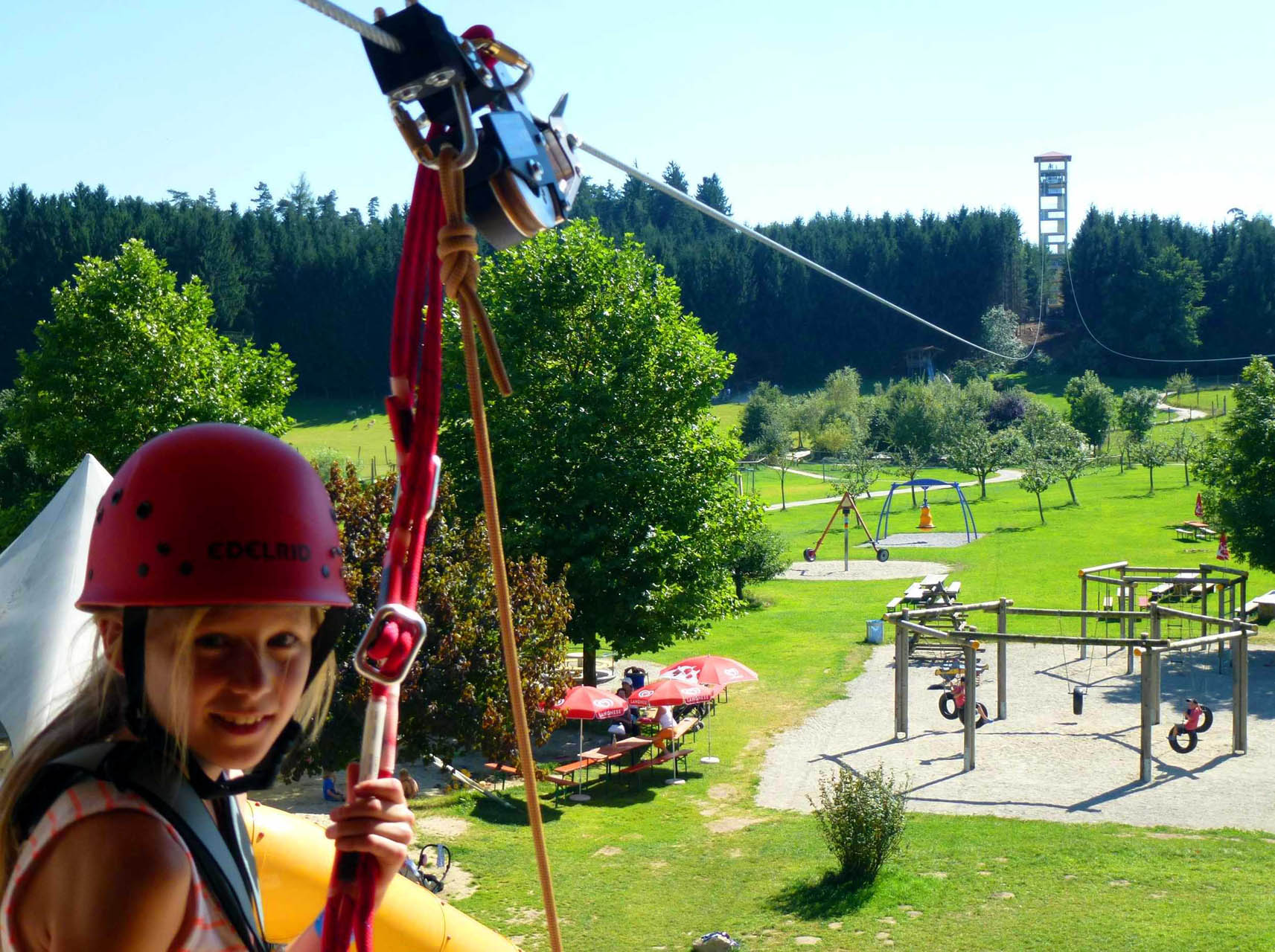 Wildpark Oberreith, Flying Fox, Huberhof Ollerding