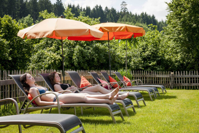 Relaxen, Außenpool, Huberhof Ollerding