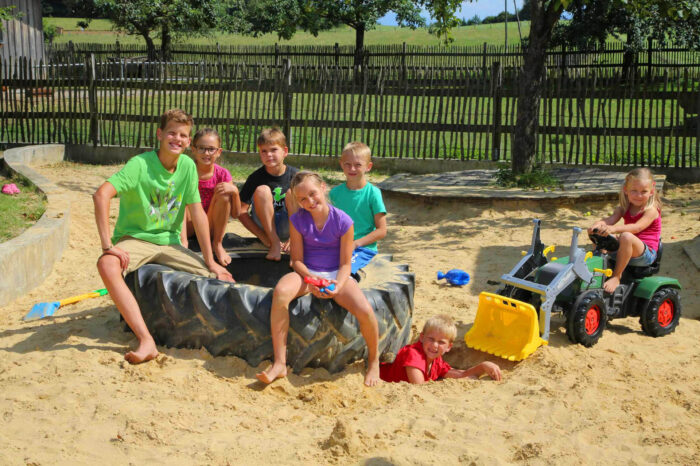 Sandspielplatz, Huberhof Ollerding