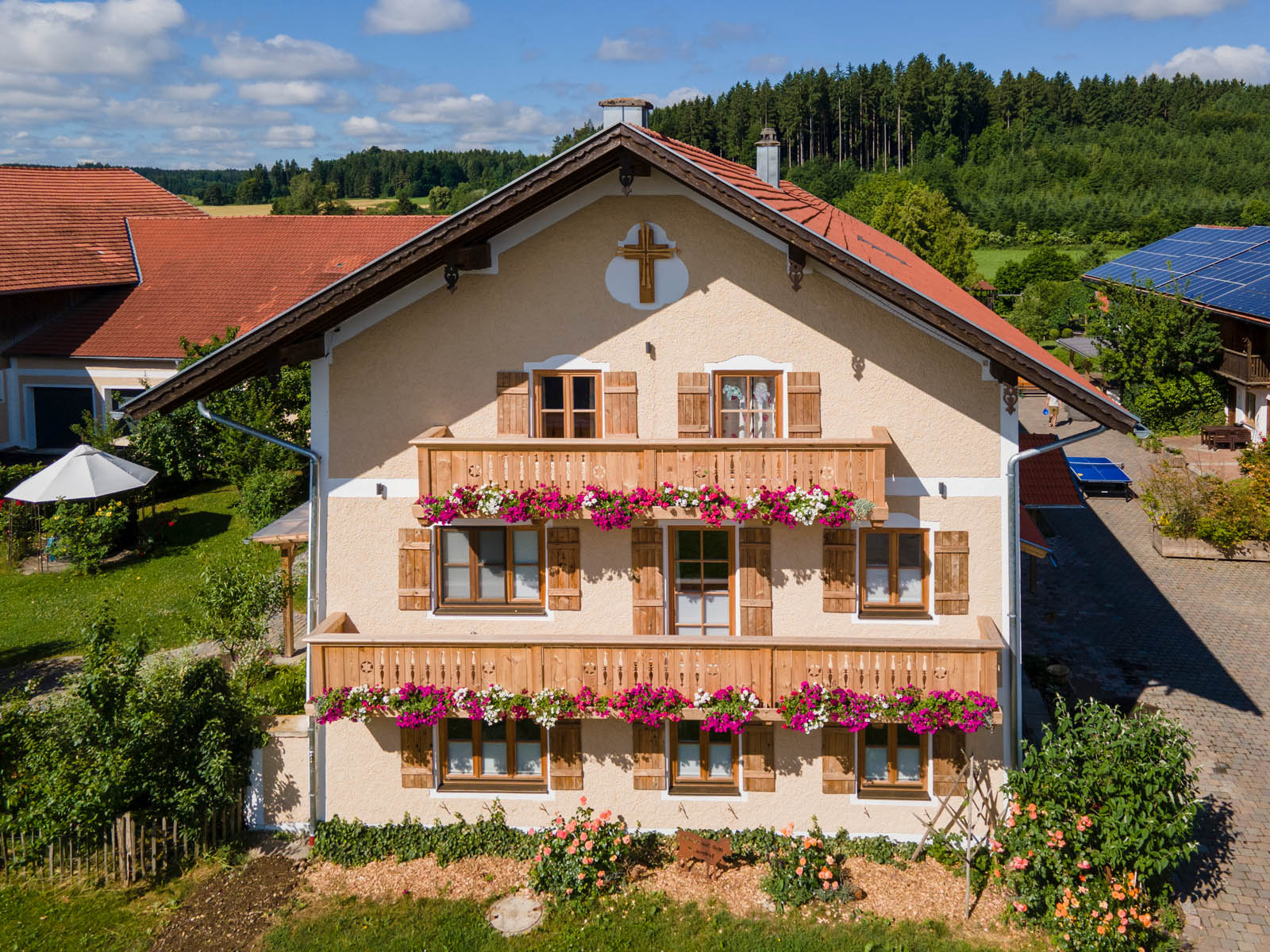 Huberhof Ollerding, Haupthaus