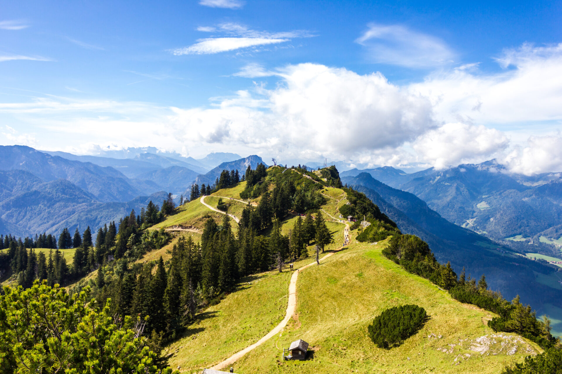 Huberhof Ollerding, Sommer in der RegionWanderwege auf dem Rauschberg